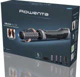 Perie rotativa cu aer cald Rowenta Brush Activ UB9534F0, 1000W, 2 trepte de viteza/temperatura, 2 perii rotative 40/50mm, 1 perie de 30 mm, 1 perie