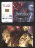 Romania 2001 Telephone card Christmas Rom 129a CT.065