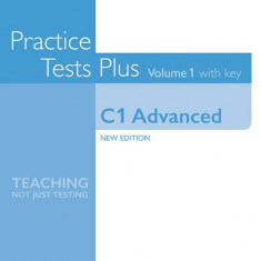 Cambridge Practice Plus New Edition 2015 Advanced C1 Advanced Volume 1 Practice Tests Plus with key - Paperback - Jacky Newbrook, Nick Kenny - Pearson