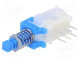Comutator ALPS DPDT 0,1A/30VDC OFF-ON