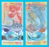 Statele Est Caraibeene (p#61) 2 Dollars 2023 UNC &#039;Bancnota Anului 2023&#039; serie: AA4096xx