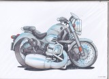 Bnk div Motocicleta BMW - afis / poster / print - KoolArt 1227