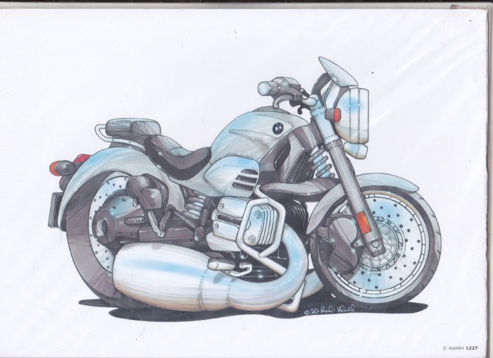 bnk div Motocicleta BMW - afis / poster / print - KoolArt 1227
