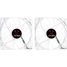Set 2 ventilatoare Riotoro Prism 120mm iluminare RGB foto