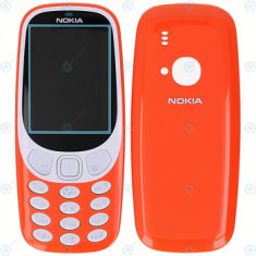 Nokia 3310 (2017) Capac frontal + Capac baterie + Tastatură roșu cald