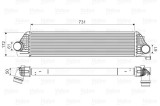 VALEO 818561 Intercooler, compresor