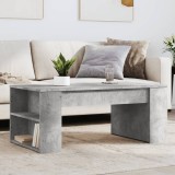 Cumpara ieftin Măsuță de cafea, gri beton, 102x55x42 cm, lemn prelucrat