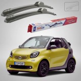 Cumpara ieftin Ștergătoare Smart Fortwo Cabrio 453 2015-2021 | Set Față Flat &ndash; TeamCar&reg;