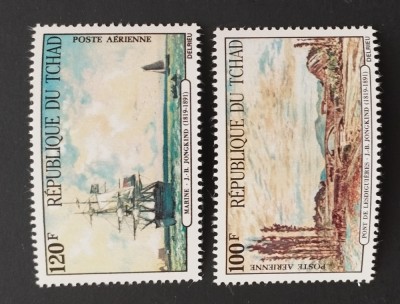 R.DU TCHAD-PICTURA-IMPRESIONISTA-SERIE 2 V.NEOBLITERATA-MNH**- EP 206 foto