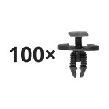 Set 100 clema fixare plastic Alfa Romeo, Citroen Berlingo, C4, C5, Jumpy, Fiat Bravo, Punto, Opel Grandland, Peugeot 2008, 207, 308, Expert, Partner,