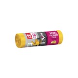 Cumpara ieftin Sac menajer hdld cu urechi, parfum citrice 60 l, 16 buc - galben (sp)-039739 DSH 490903