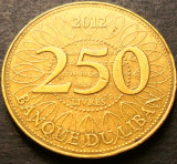 Moneda exotica 250 LIVRE(S) - LIBAN, anul 2009 * cod 4979
