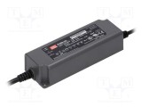 Alimentator pulsatoriu MEAN WELL 60W 24VDC 2,5A IP67 pentru benzi LED