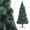 VidaXL Brad de Crăciun artificial cu suport, verde, 150 cm, PET
