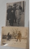 1943 / 1944 Lot 2 foto maior jandarmi Alex Orășanu / armată /război / R V&acirc;lcea