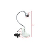 Lampa de birou fixare clip cu lumina LED-Culoare Argint