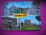 HOPCT 7057 CHICHEN ITZA - MEXIC -STAMPILOGRAFIE-AMERICA DE NORD-CIRCULATA