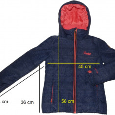 Geaca ski schi PROTEST 10.000 mm, ca noua (fete 152 cm) cod-218205