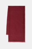 United Colors of Benetton fular culoarea roz, cu imprimeu, 67M5DU01U