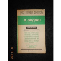 BIBLIOTECA CRITICA. D. ANGHEL