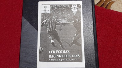 program CFR Cluj - R C Lens foto