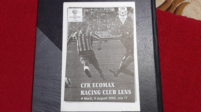 program CFR Cluj - R C Lens