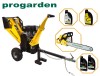 Pachet ProGARDEN TB100E Tocator resturi vegetale, 12CP, 65-100mm + MF3545P Motoerastrau 450mm, 3.4CP + 4L ulei ProAdvanced PowerfulTools
