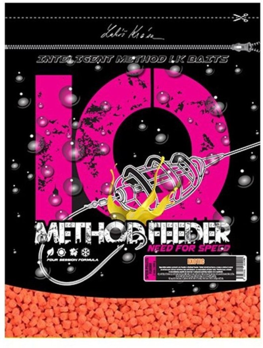 Pelete LK Baits IQ Method Feeder Pellets, Fluo Pelete Exotic, 2mm, 600g