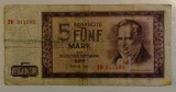 Bancnota RDG - 5 Mark 1964 - Serie Z (inlocuire)