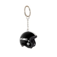 Breloc Casca Moto W-TEC Clauer, negru