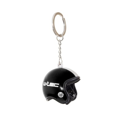Breloc Casca Moto W-TEC Clauer, negru foto