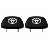Set 2 huse tetiere negre, pentru gama auto TOYOTA