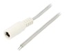 Cablu DC 5m 2x0,5mm2 Soclu Transparent