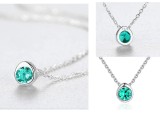 Cumpara ieftin Set Argint de Bijuterii Fine Geometrice Piatra Verde Pentru Femei Finut SET392G, Argintboutique