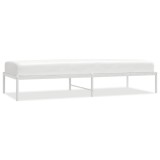 Cumpara ieftin Cadru pat metalic, alb, 80x200 cm