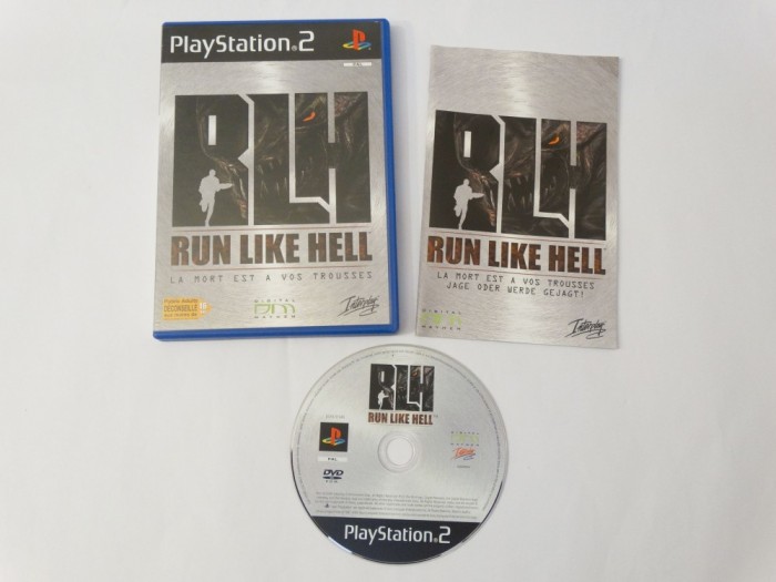 Joc Sony Playstation 2 PS2 - Run Like Hell Joc Sony Playstation 2 PS2 - Run Like Hell