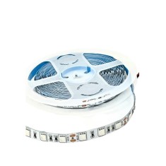Banda LED 5050 albastra 60LED m, 12V DC, IP20, 5m