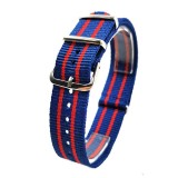 Cumpara ieftin Curea NATO Material Textil Rosu Albastru 18mm 20mm 22mm, Time Veranda
