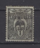 Insulele Wallis si Futuna - Uzuale 1920 supratipar, 1 cent MH