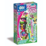 Set de creat 3 pixuri, Clementoni Idea, Wonderful Butterflies