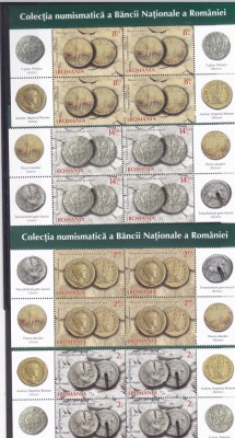 COLECTIA NUMISMATICA A BANCII NATIONALE,CU VINIETE,2015,Lp.2087b,MNH ** ROMANIA foto