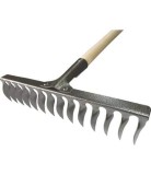 Grebla T cu 12 dinti, rezistenta si usor de manevrat pentru gradina