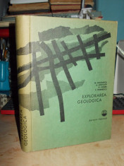 M. SOCOLESCU - EXPLORAREA GEOLOGICA , 1970 foto