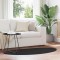 vidaXL Covor Negru 80 x 150 cm Poliester