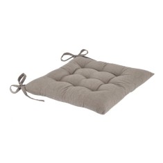 Perna scaun bumbac bej Sawana 40x40x0.4 cm