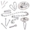 Set de montaj pentru leagan sau hamac &ndash; suport tavan, lant 150 cm, otel zincat