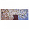 Set Tablouri Din P&acirc;nză Vază Cu Flori Multicolor 200 x 80 cm 289268, General
