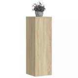 Cumpara ieftin Suporturi plante 2 buc stejar sonoma 33x33x100cm lemn prelucrat