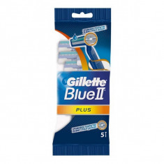 Disposable Razor Blue Ii Plus Gillette (5 uds) foto