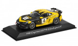 Macheta Oe Porsche GT4 Clubsport 718 Cayman 1:43 Negru / Galben WAP0204150K